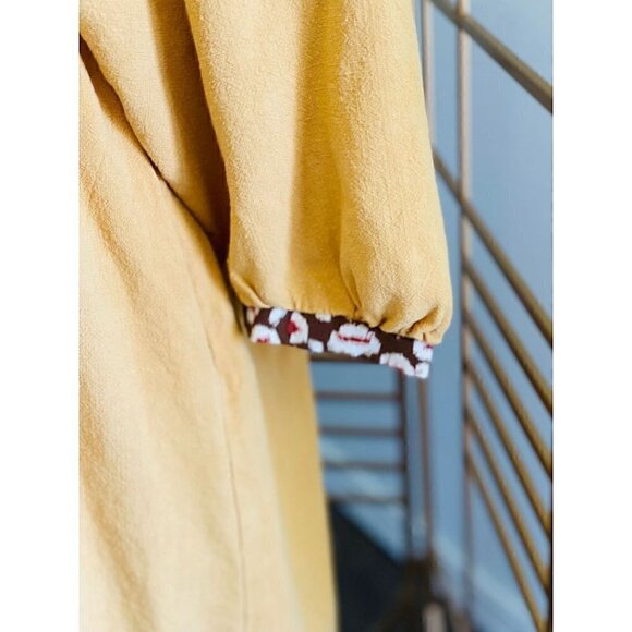 Umgee Women's Blouse Yellow Size Small - Picture 3 of 10